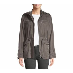 Max Jeans NWT Utility Jacket in “shark”. Small